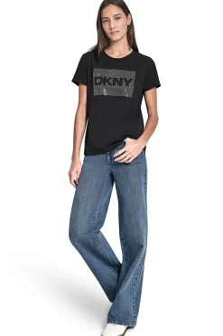 DKNY Camiseta manga corta^Mujer Camisetas