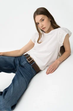 Tiffosi Camiseta manga corta^Mujer Camisetas