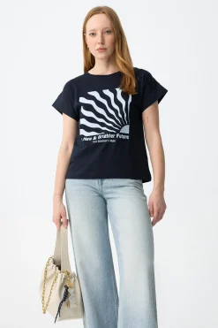 Tiffosi Camiseta manga corta^Mujer Camisetas