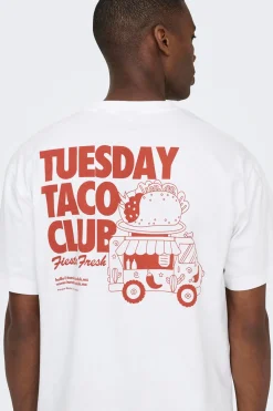 Only & Sons Camiseta manga corta^Hombre Camisas