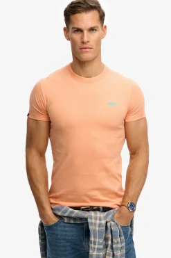 Superdry Camiseta manga corta b&aacute;sica con logotipo peque&ntilde;o^Hombre Camisetas