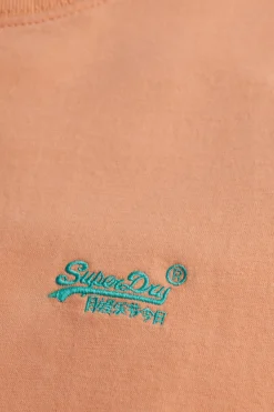 Superdry Camiseta manga corta b&aacute;sica con logotipo peque&ntilde;o^Hombre Camisetas