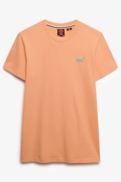 Superdry Camiseta manga corta b&aacute;sica con logotipo peque&ntilde;o^Hombre Camisetas