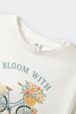 Springfield Kids Camiseta manga corta bici ni&ntilde;a^Niños Camisetas