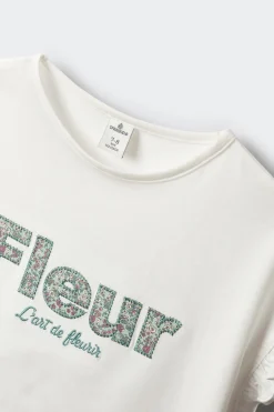 Springfield Kids Camiseta manga corta bloom ni&ntilde;a^Niños Camisetas