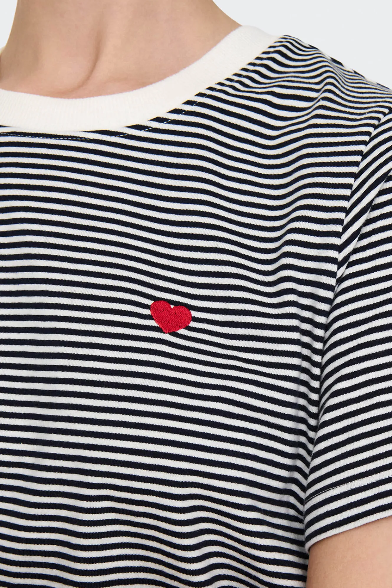 JDY Camiseta manga corta bordado^Mujer Camisetas