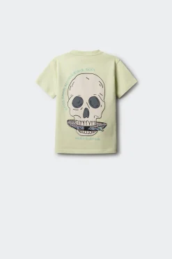Springfield Kids Camiseta manga corta calavera ni&ntilde;o^Niños Camisetas