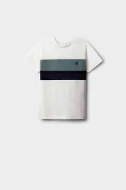 Springfield Kids Camiseta manga corta color block ni&ntilde;o^Niños Camisetas