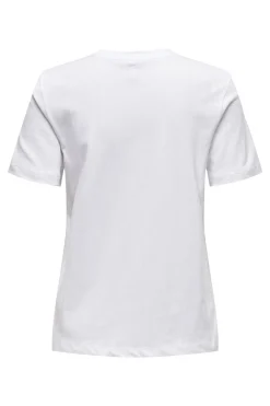 Only Camiseta manga corta con bordados^Mujer Camisas Y Blusas|Camisetas