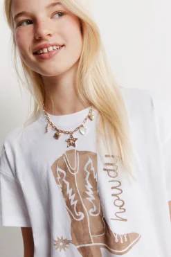 Springfield Kids Camiseta manga corta cowboy ni&ntilde;a^Niños Camisetas