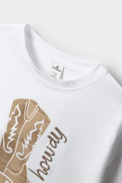 Springfield Kids Camiseta manga corta cowboy ni&ntilde;a^Niños Camisetas