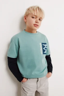 Springfield Kids Camiseta manga corta creativity ni&ntilde;o^Niños Camisetas