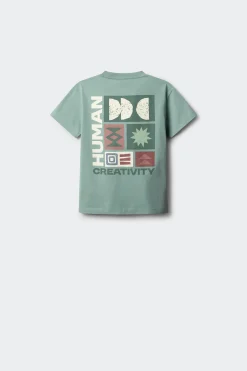 Springfield Kids Camiseta manga corta creativity ni&ntilde;o^Niños Camisetas