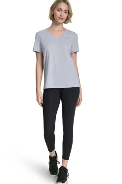 DKNY Camiseta manga corta cuello pico^Mujer Camisetas