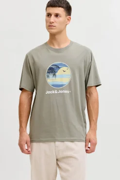 Jack & Jones Camiseta manga corta de algod&oacute;n^Hombre Camisetas