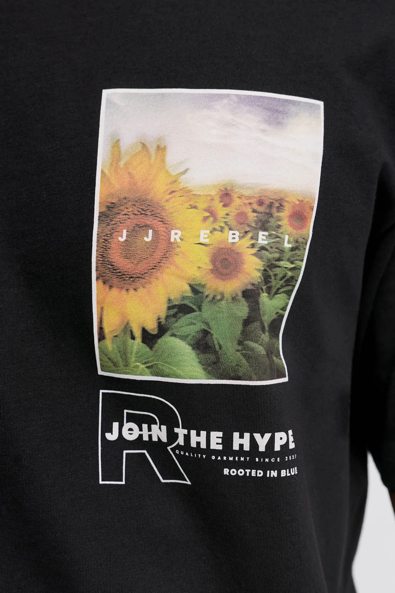 JJ REBEL Camiseta manga corta de algod&oacute;n^Hombre Camisetas