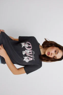 Springfield Camiseta manga corta disney^Mujer Camisetas