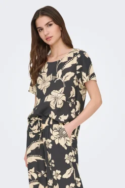 JDY Camiseta manga corta estampada^Mujer Total Look