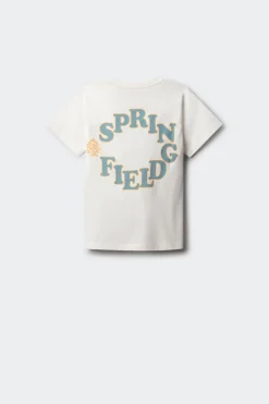 Springfield Kids Camiseta manga corta logo ni&ntilde;o^Niños Camisetas