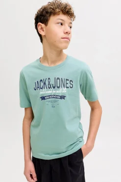 Jack & Jones Junior Camiseta manga corta logo^Niños Camisetas