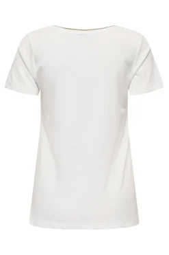 JDY Camiseta manga corta lurex^Mujer Camisetas