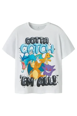 Name it Camiseta manga corta Pokemon ni&ntilde;o^Niños Camisetas|Licencias