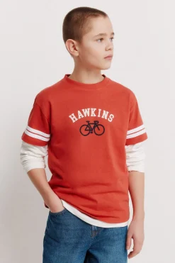 Springfield Kids Camiseta manga corta rayas ni&ntilde;o^Niños Camisetas