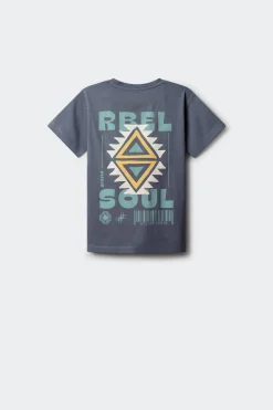 Springfield Kids Camiseta manga corta rebel soul ni&ntilde;o^Niños Camisetas