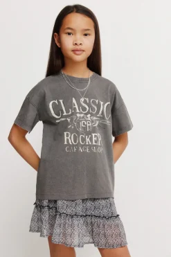 Springfield Kids Camiseta manga corta rocker ni&ntilde;a^Niños Camisetas