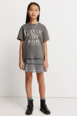 Springfield Kids Camiseta manga corta rocker ni&ntilde;a^Niños Camisetas