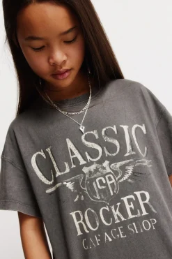 Springfield Kids Camiseta manga corta rocker ni&ntilde;a^Niños Camisetas