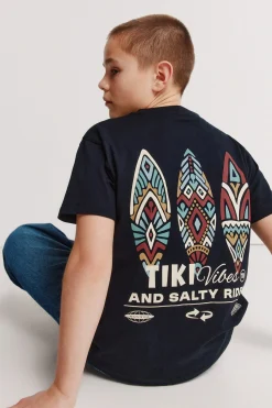 Springfield Kids Camiseta manga corta tiki ni&ntilde;o^Niños Camisetas