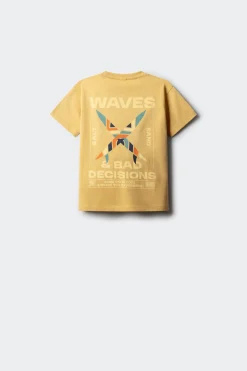 Springfield Kids Camiseta manga corta waves ni&ntilde;o^Niños Camisetas