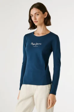 Pepe Jeans Camiseta manga larga^Mujer Camisetas