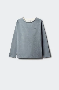 Springfield Kids Camiseta manga larga b&aacute;sica ni&ntilde;o^Niños Camisetas