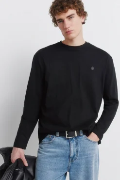 Springfield Camiseta manga larga carbono^Hombre Camisetas