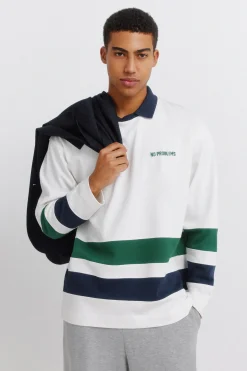 Springfield Camiseta manga larga doble weekend^Hombre Camisetas