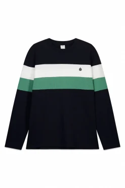 Springfield Camiseta manga larga piqu&eacute; cortes^Hombre Camisetas