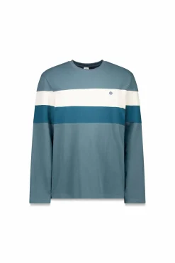 Springfield Camiseta manga larga piqu&eacute; cortes^Hombre Camisetas