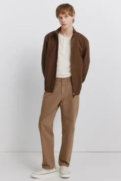 Springfield Camiseta manga larga tapeta cuadrill&eacute;^Hombre Camisetas