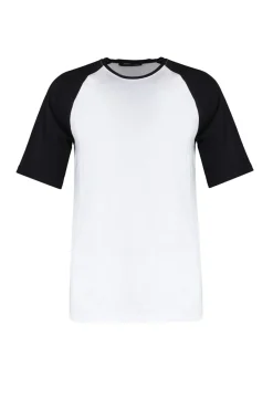 Trendyol Camiseta mangas bicolor^Hombre Camisetas