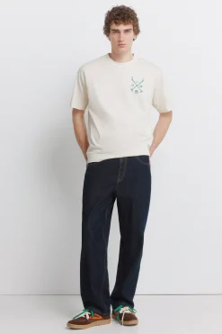 Springfield Camiseta Mickey^Hombre Camisetas