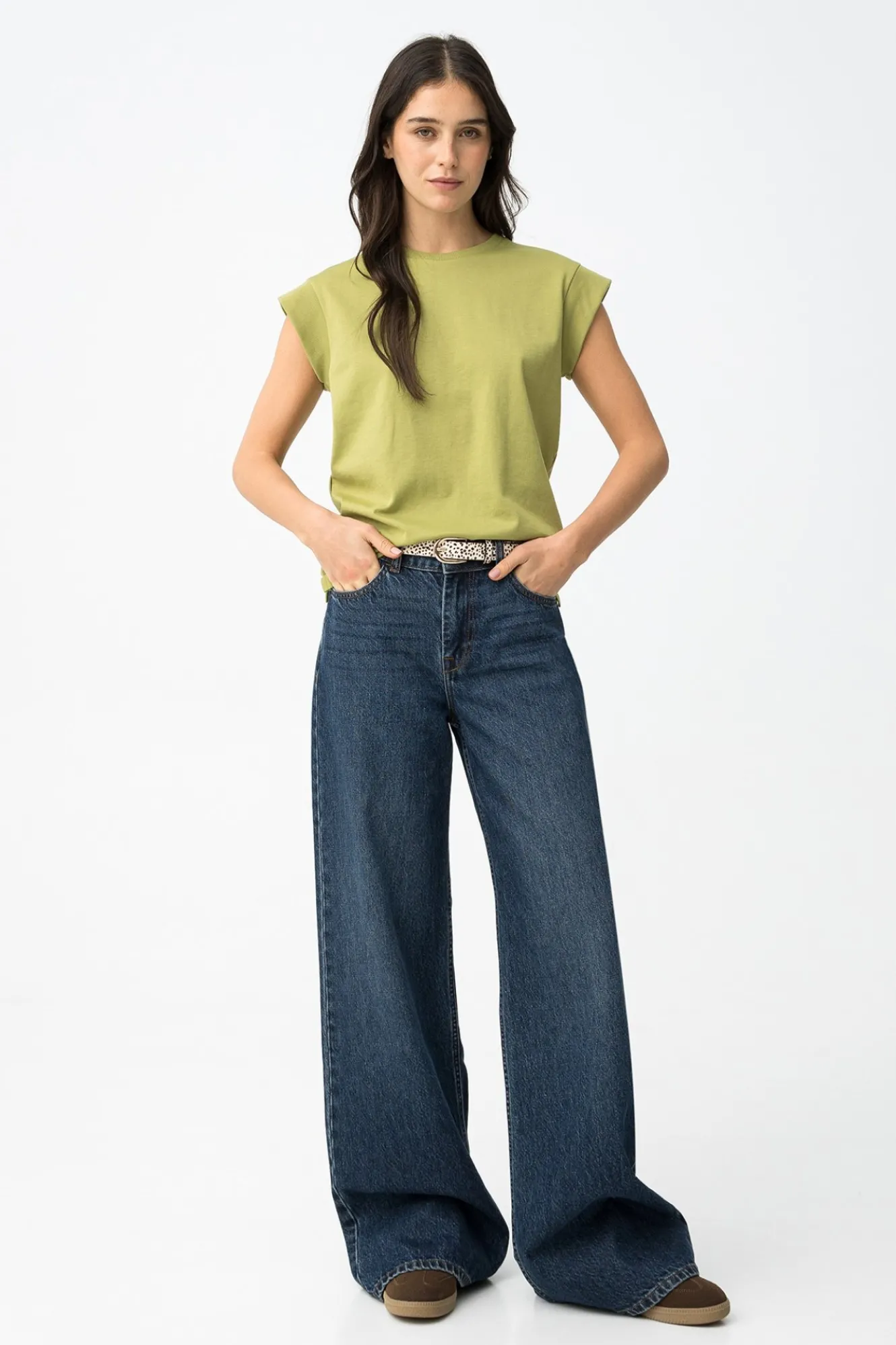 Tiffosi Camiseta minimalista^Mujer Camisetas