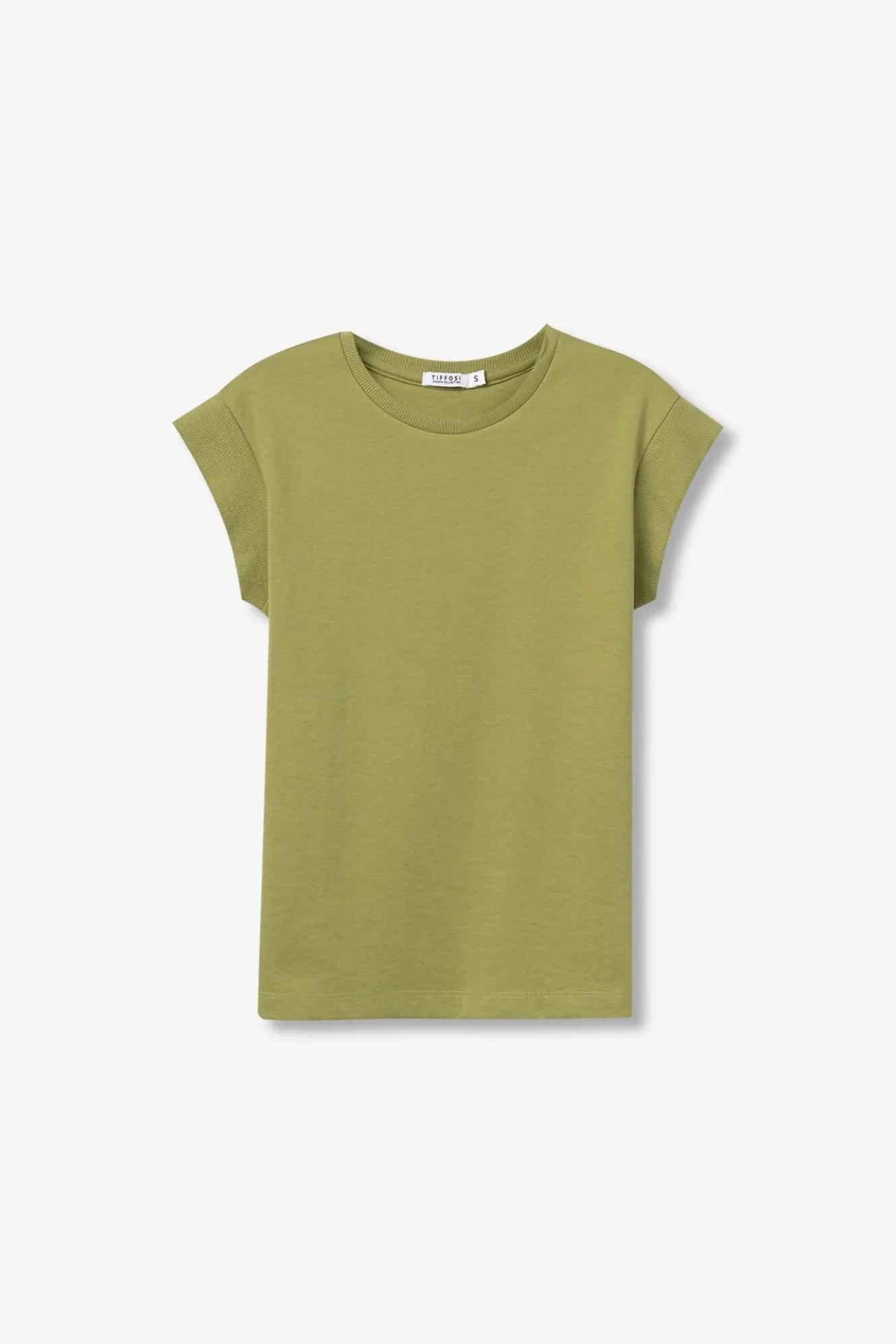 Tiffosi Camiseta minimalista^Mujer Camisetas