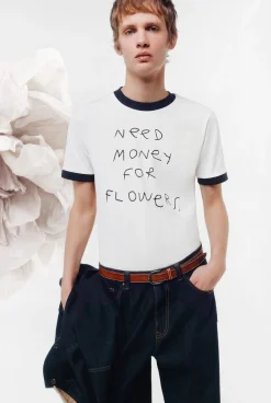 Springfield Camiseta need money for flowers^Hombre Camisetas