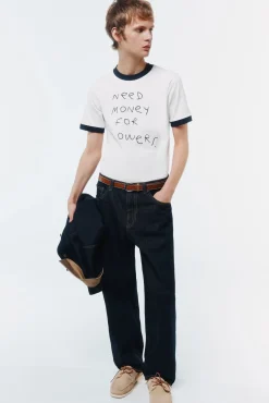 Springfield Camiseta need money for flowers^Hombre Camisetas