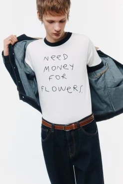 Springfield Camiseta need money for flowers^Hombre Camisetas