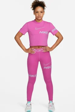 Nike Camiseta Crop Dri-fit^Mujer Deporte