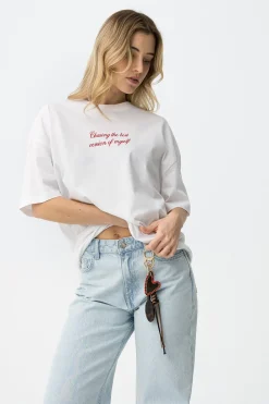 Tiffosi Young Camiseta Oversize^Mujer Camisetas