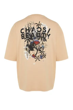 Trendyol Camiseta oversize manga corta^Hombre Camisetas